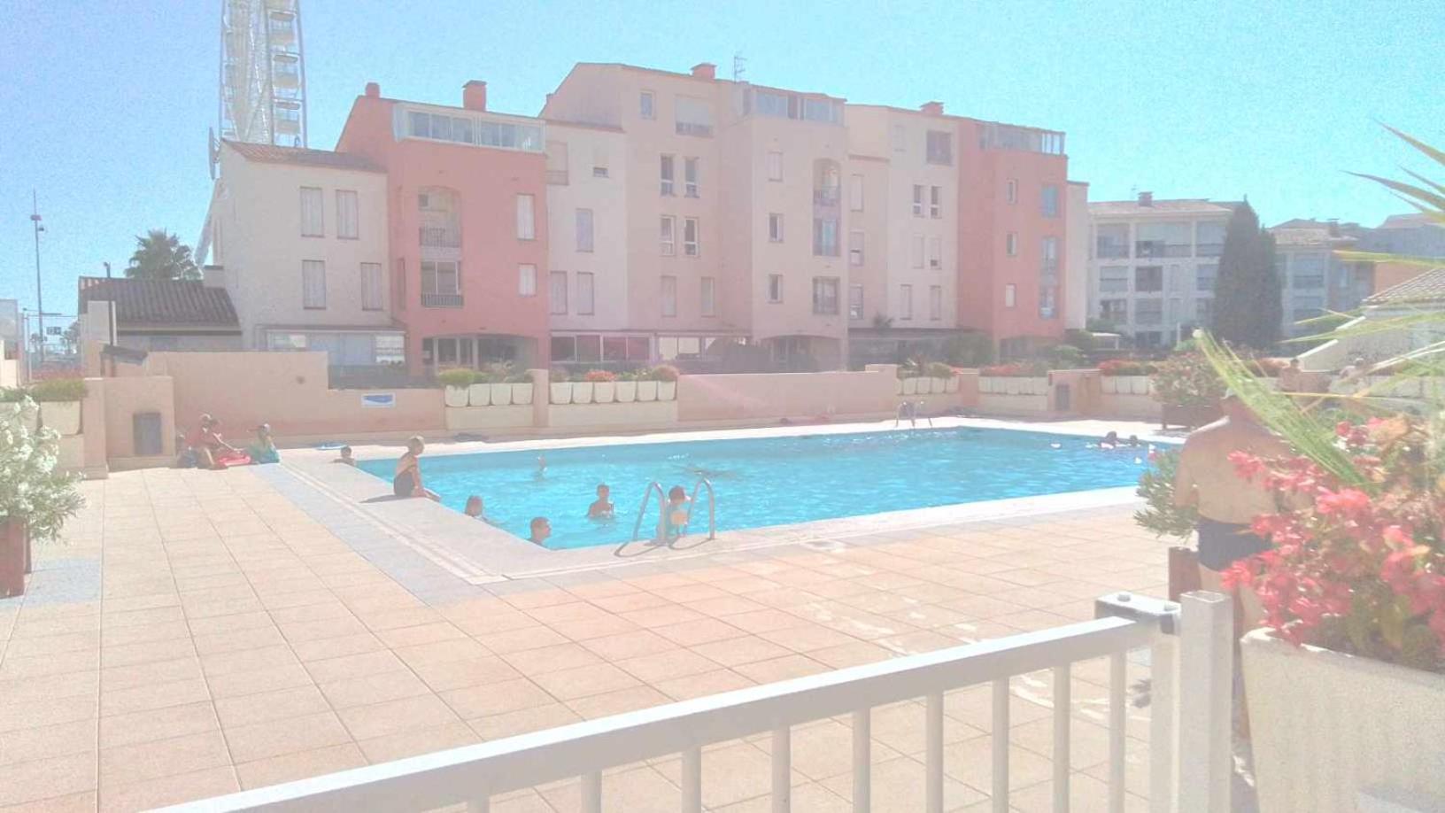Apartament Grand T3 Piscine, Garage Centre Port Agde Zewnętrze zdjęcie